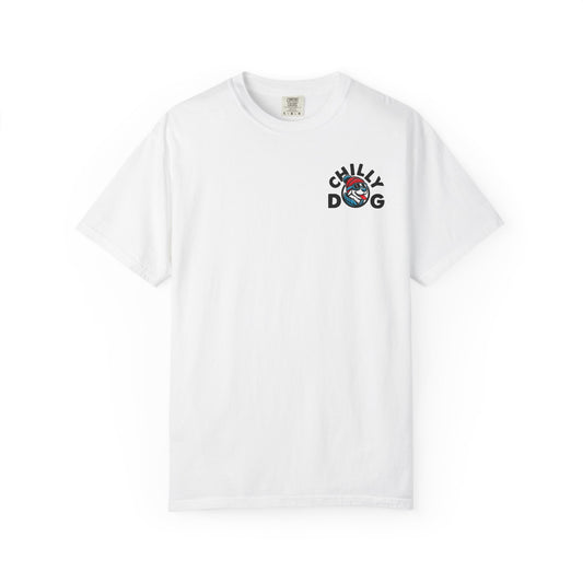 Chilly Dog Logo Badge Style T-Shirt