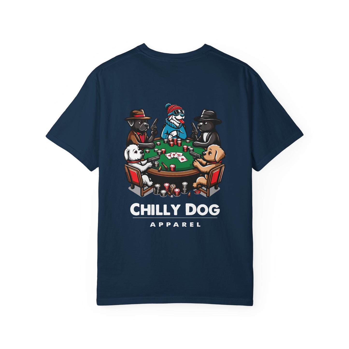 Chilly Dog Poker Night T-Shirt